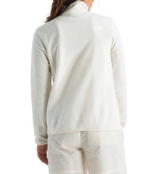 The North Face Glacier Fleece Stand Collar Contrast Trim Pullover Jacket Product Image