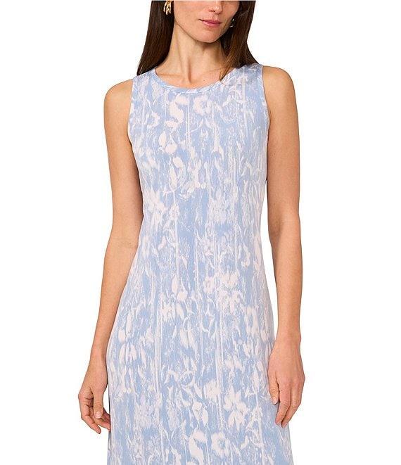 Vince Camuto Knit Crew Neck Sleeveless Keyhole Back Maxi Dress Product Image