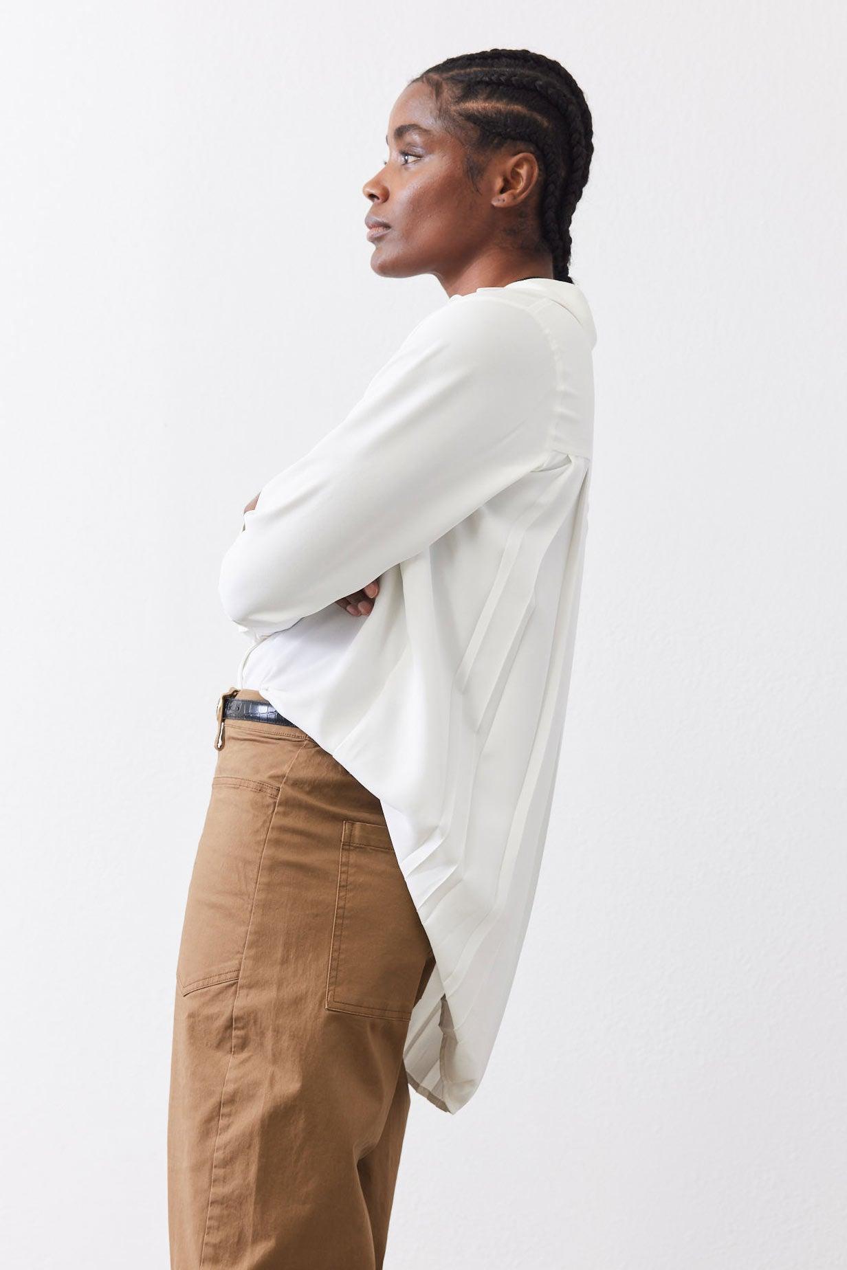 The Box Pleat Blouse Product Image