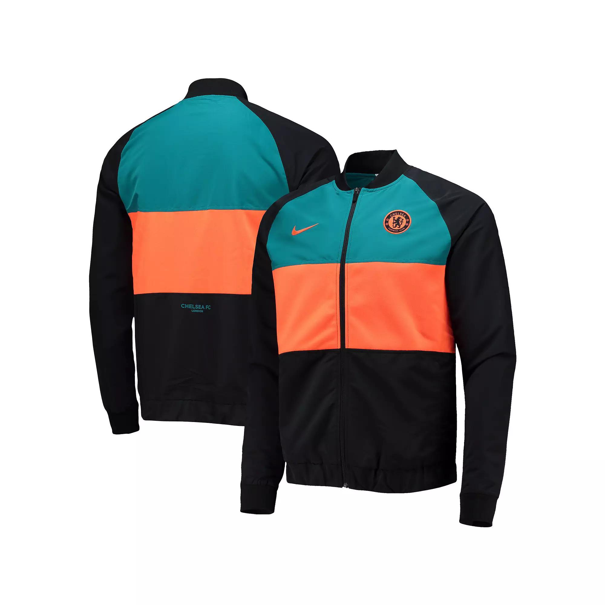 Men's Nike Blue Chelsea I96 Woven Anthem Raglan Full-Zip Jacket, Size: Small, Chl Blue Product Image