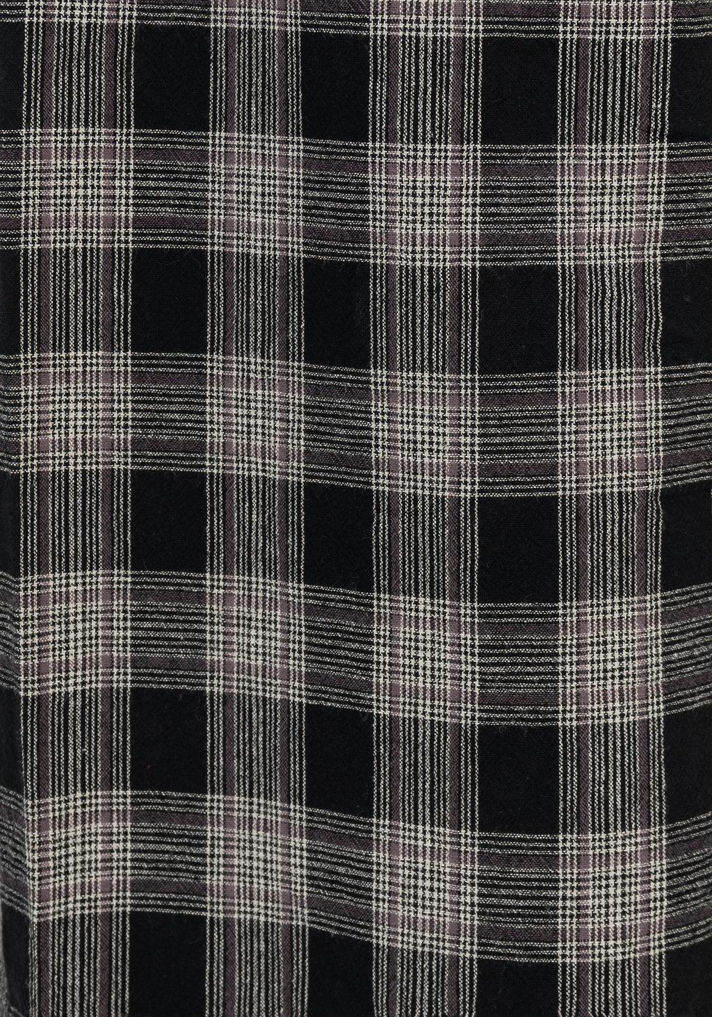 Glenda Wide Leg Check Trousers Product Image