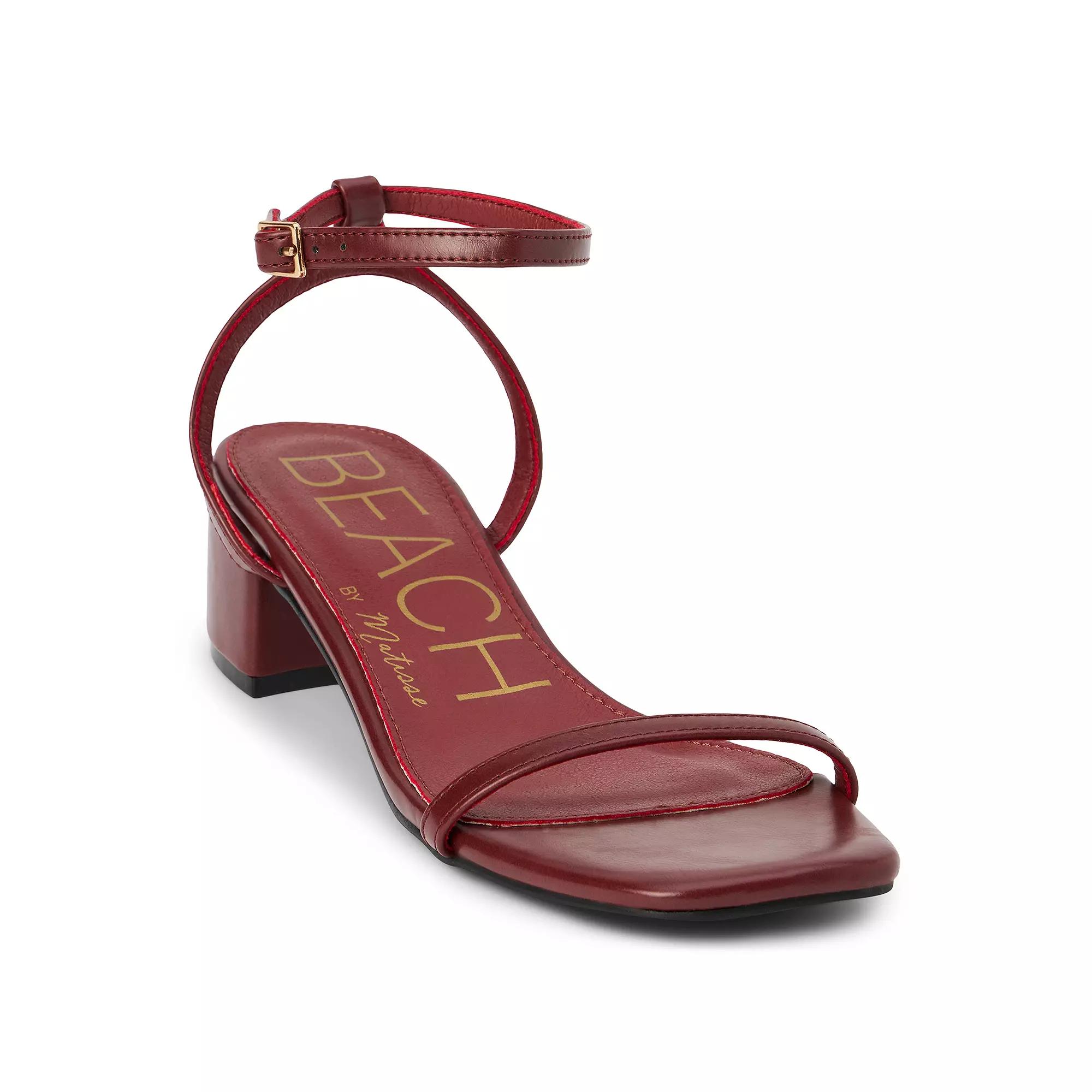 Beach by Matisse Belle Women's Heeled Sandals, Size: 7, Red Product Image