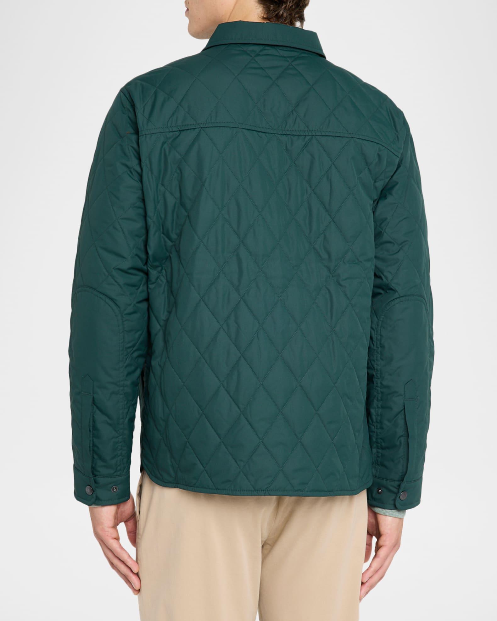 Men's Brighton Quilted Shirt Jacket Product Image