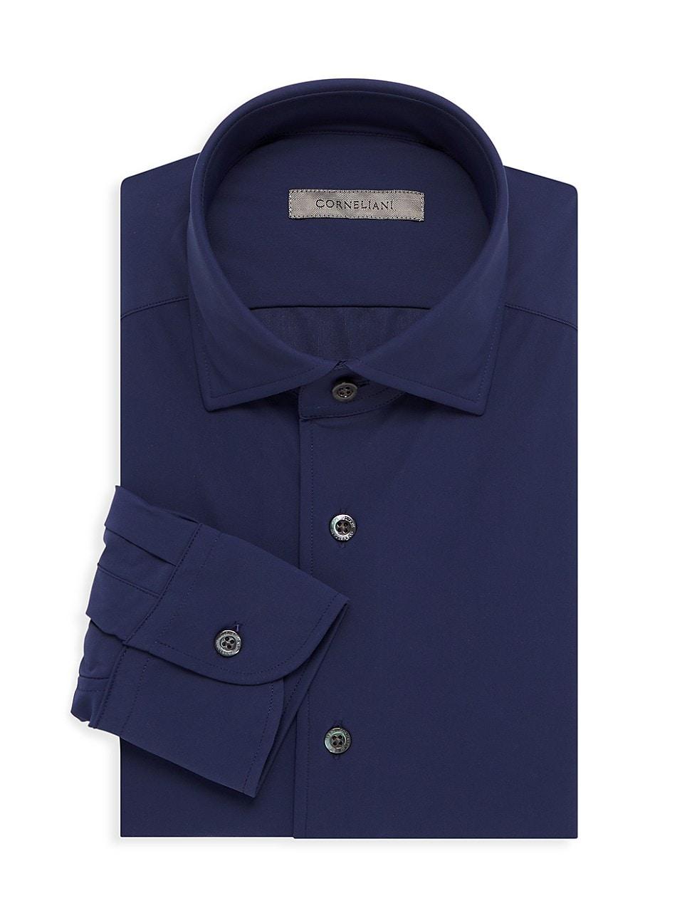 Mens Stretch Button-Front Dress Shirt Product Image