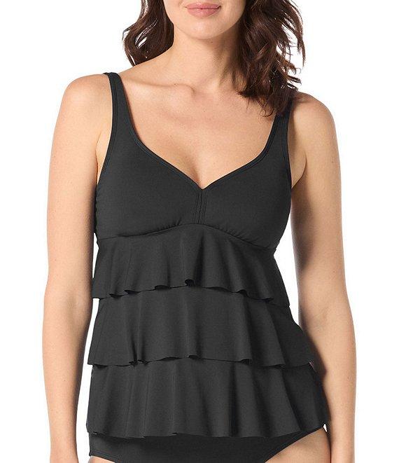 Beach House Chloe High Waisted Solid Bikini Swim Bottom Product Image