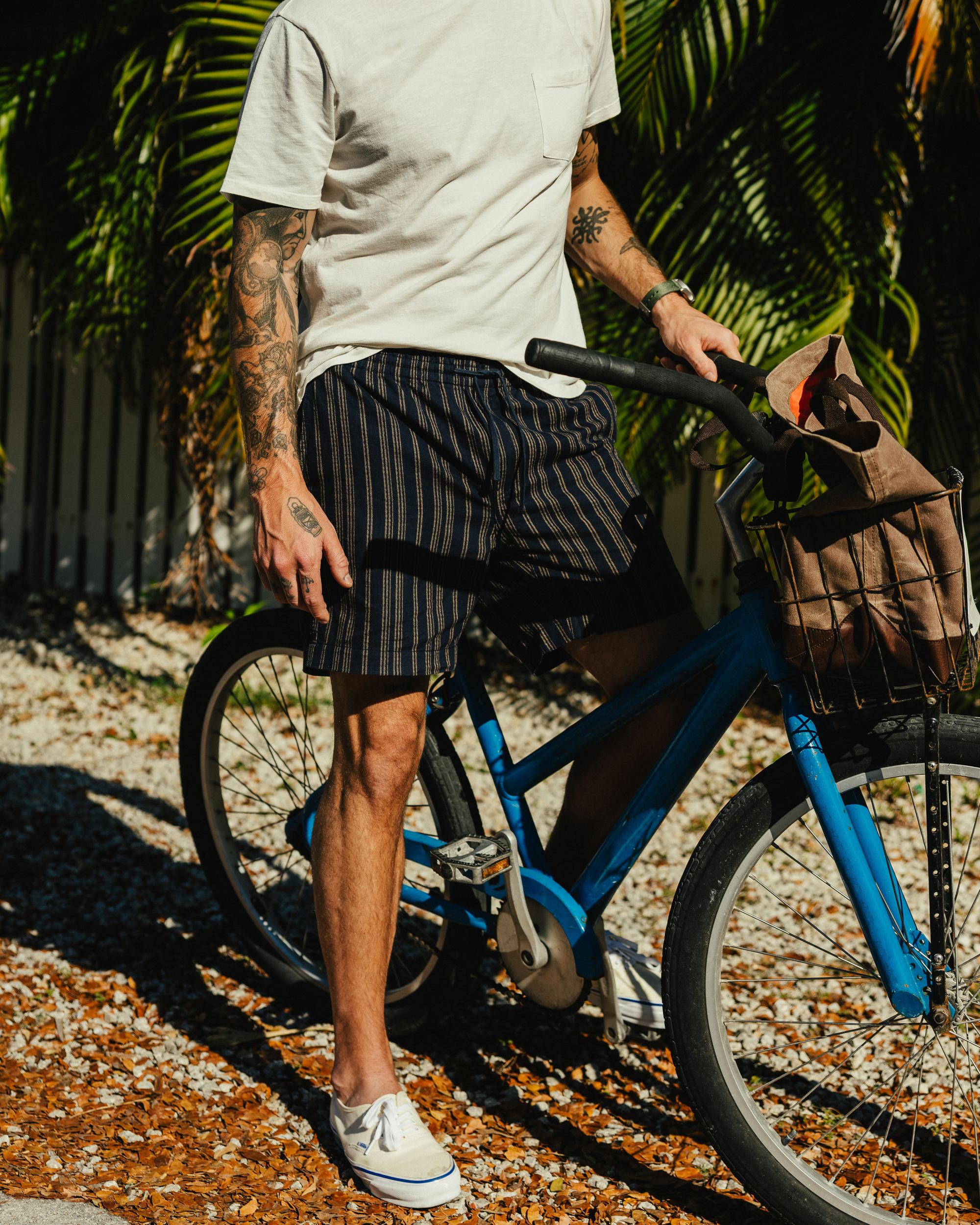 Cotton Linen Drawstring Short - 7" Product Image