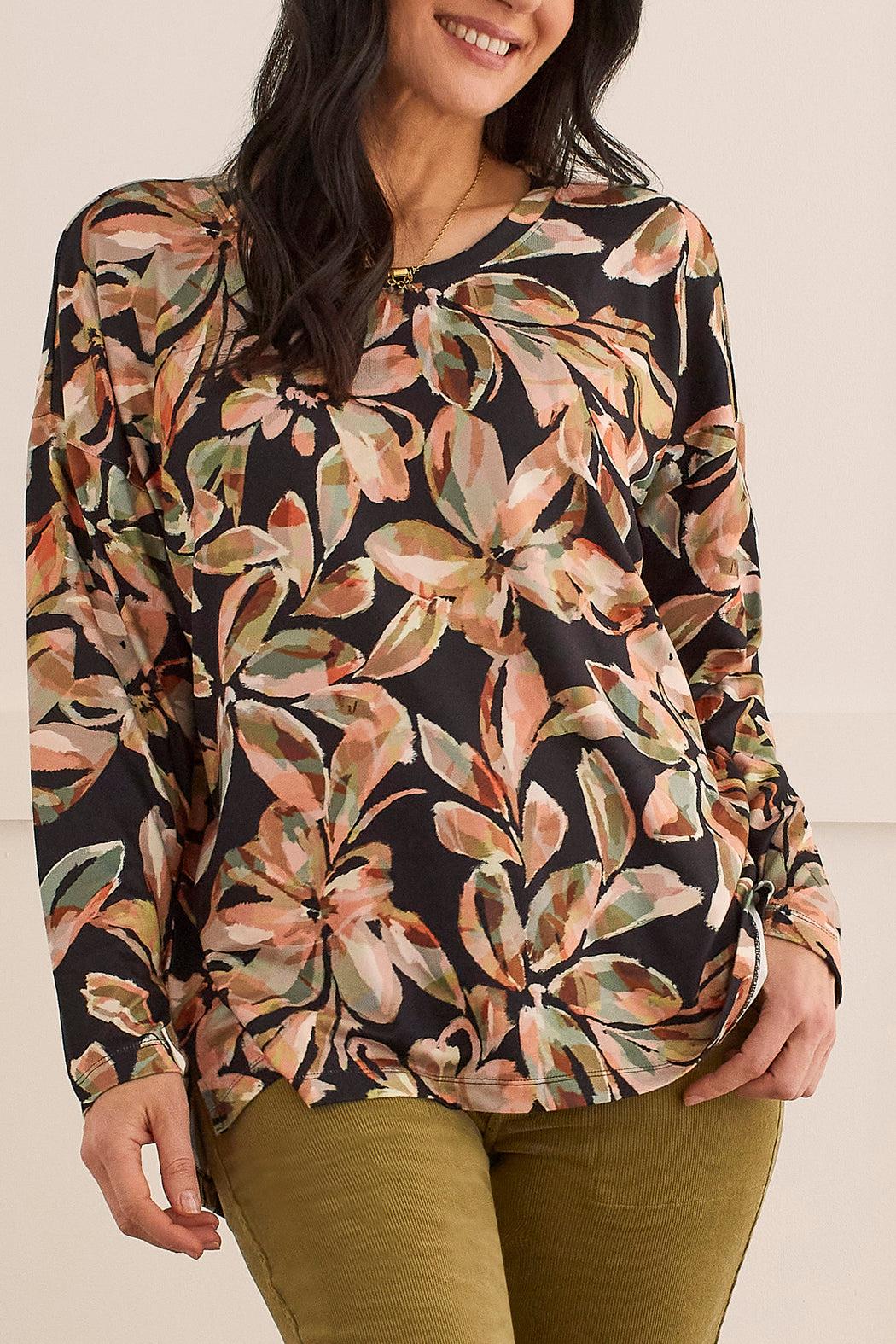 Moss Stone Relaxed Top Product Image