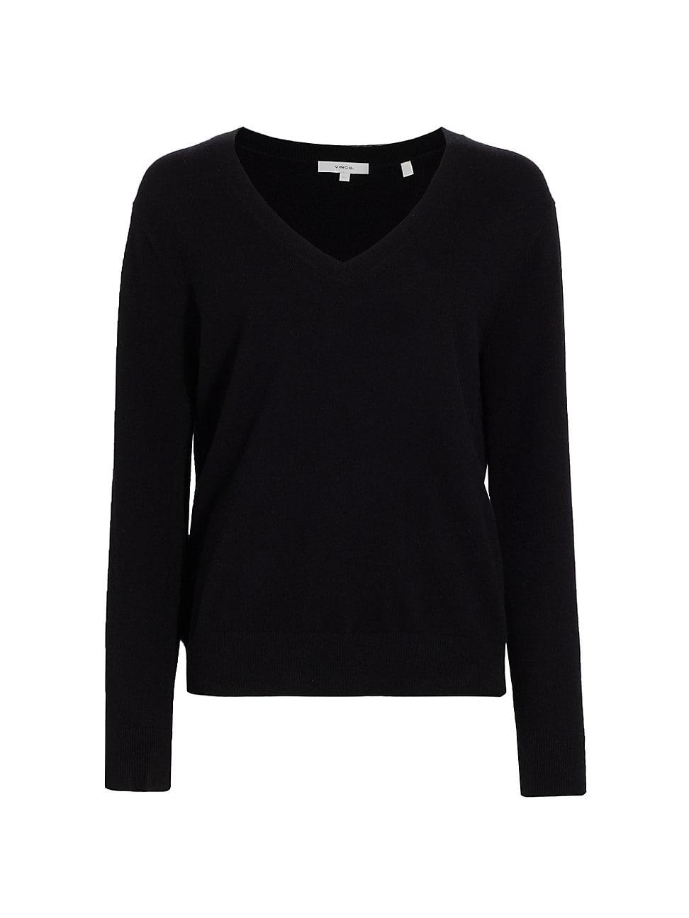 Vince Weekend V Neck Cashmere Sweater Product Image