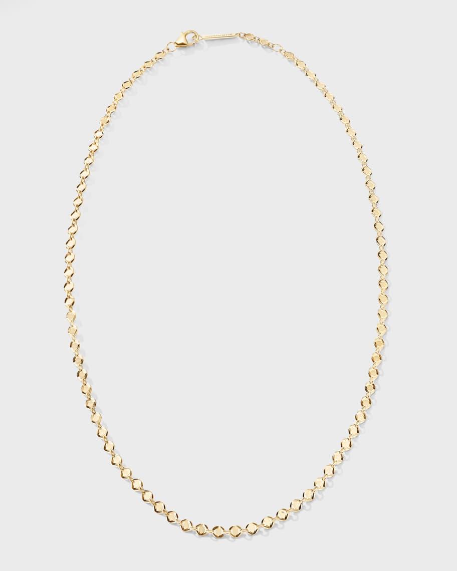 Womens 14K Yellow Gold Miami Link Choker Product Image