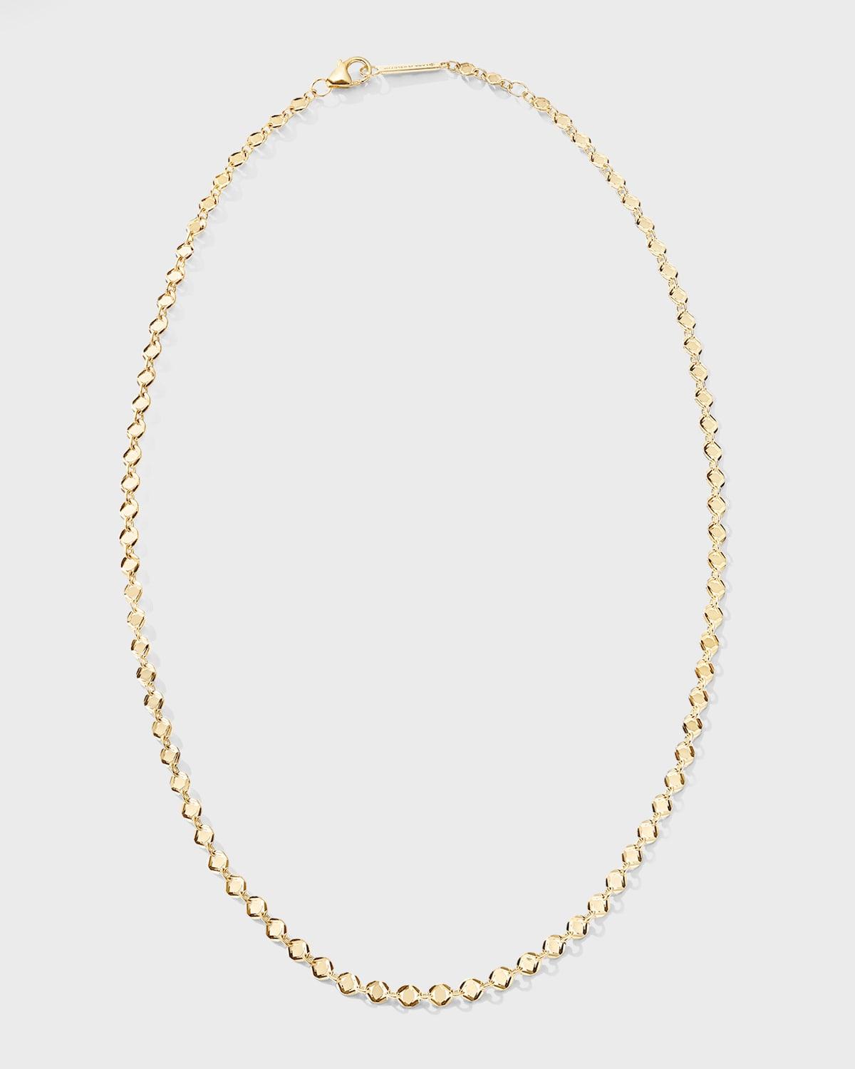 Womens 14K Yellow Gold Miami Link Choker Product Image