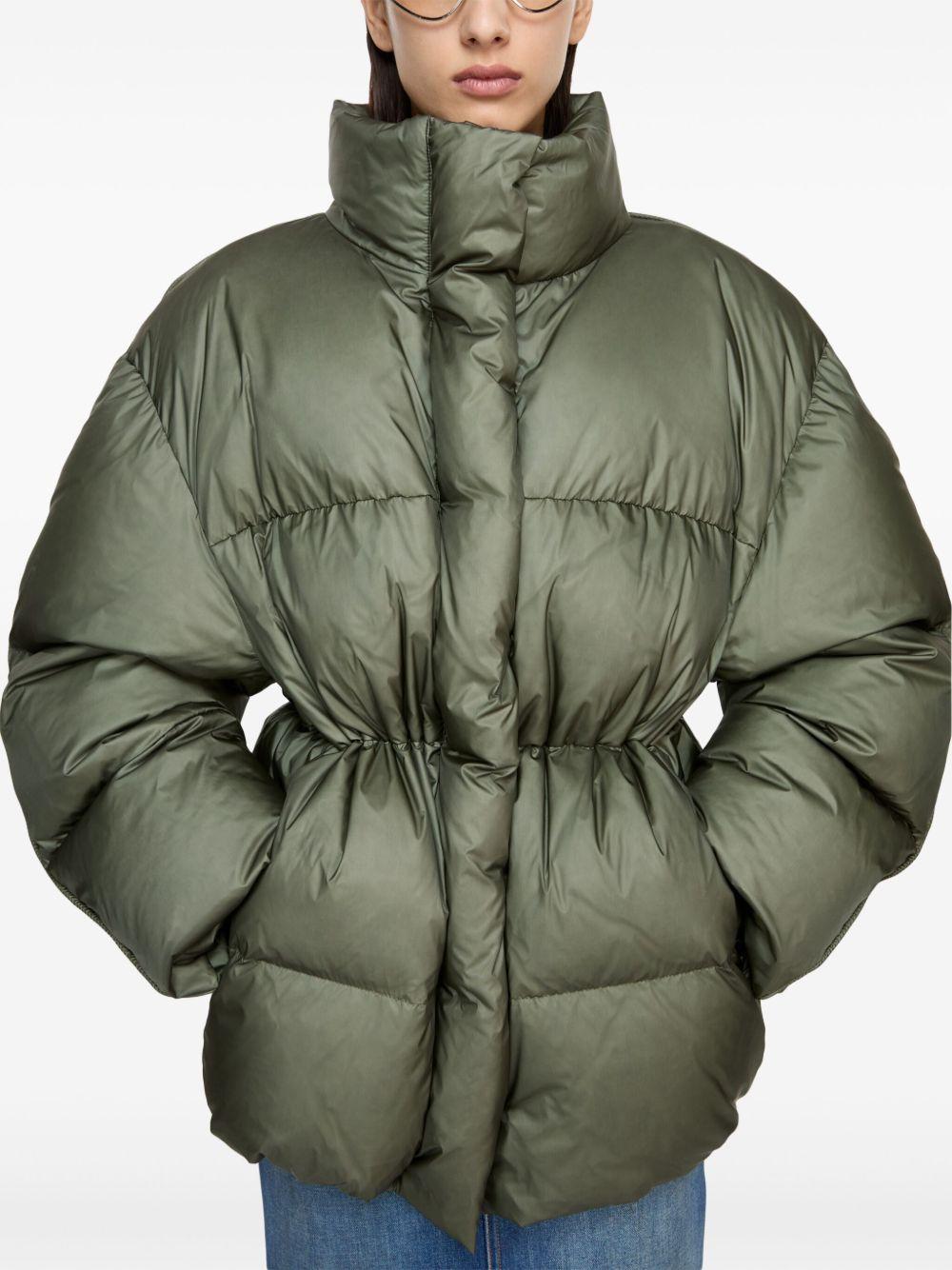 fitted-waist puffer jacket Product Image