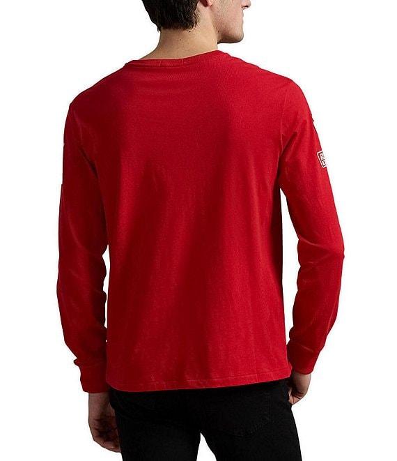 Polo Ralph Lauren Jersey Motorsport Graphic Long Sleeve T-Shirt Product Image