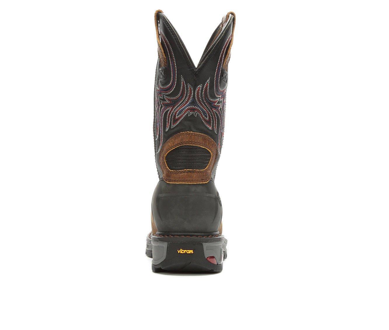 Men's Justin Boots Commander Steel Toe Cowboy Boots Product Image