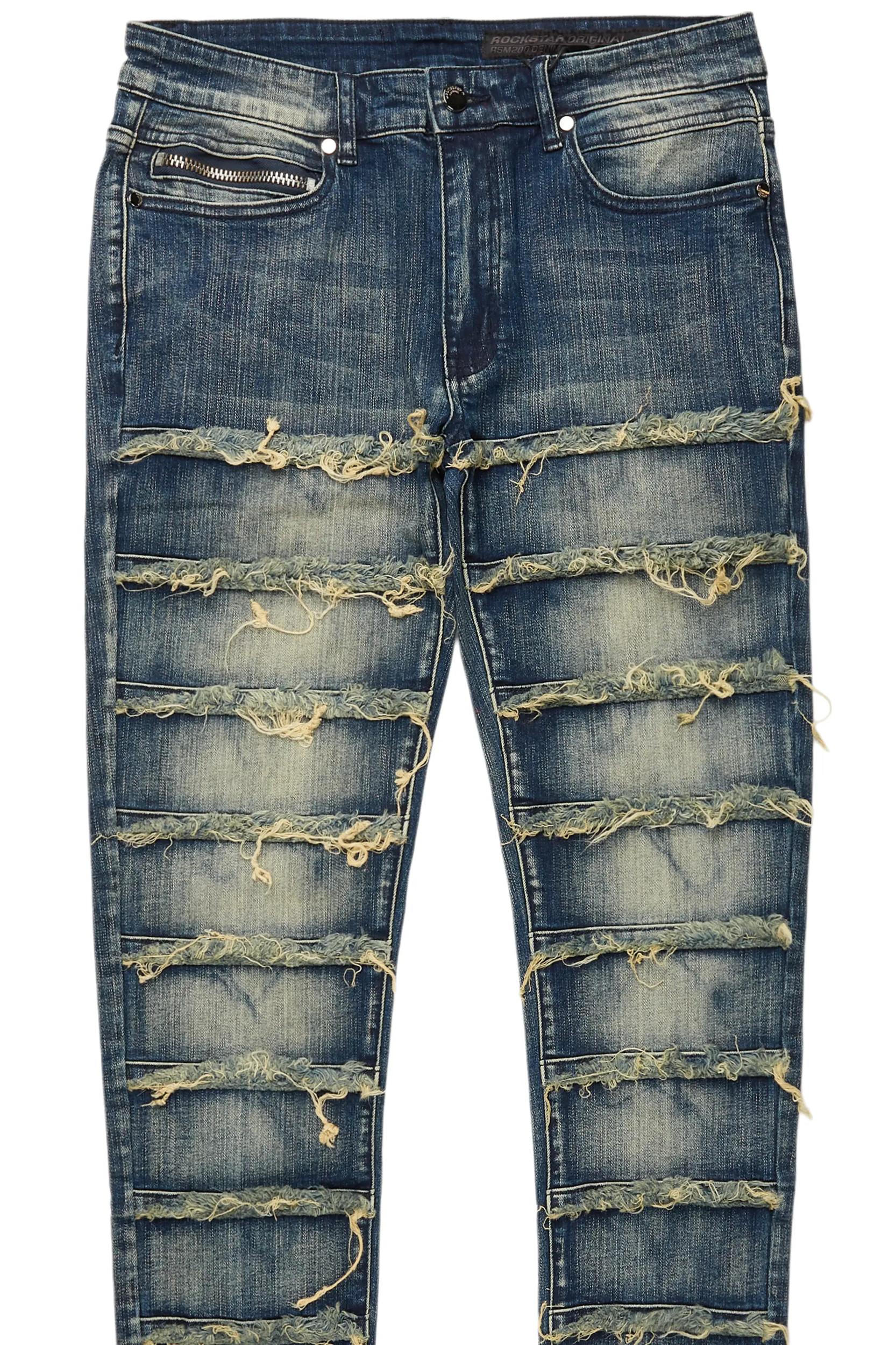 Waylon Tint  Frayed Slim Fit Jean Male Product Image