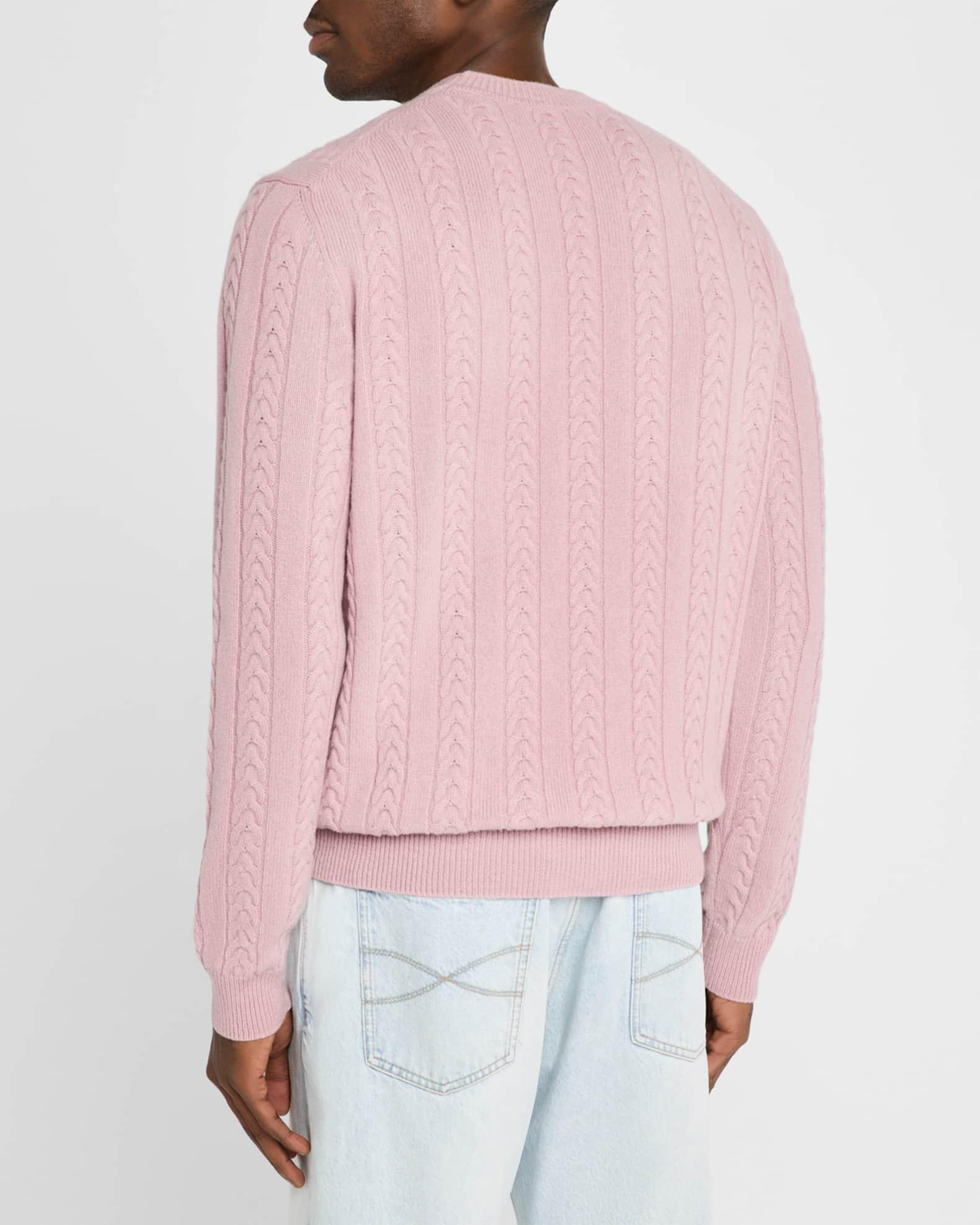 Men's Ermisto Wool and Cashmere Crewneck Sweater Product Image