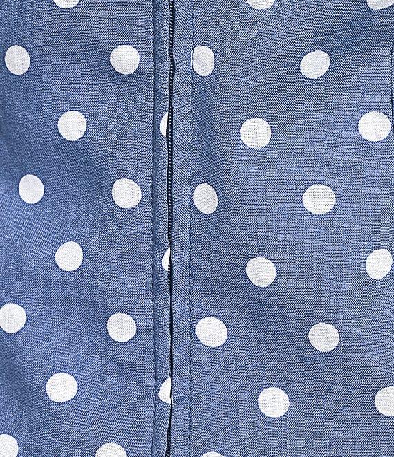 B. Darlin Polka Dot Print Off The Shoulder Bubble Hem Dress Product Image