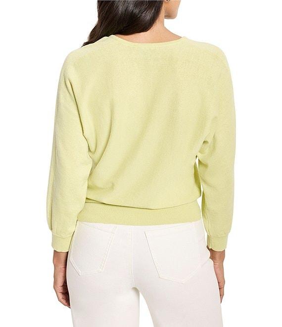NIC + ZOE Easy Knit V-Neck Dolman 3/4 Sleeve Top Product Image