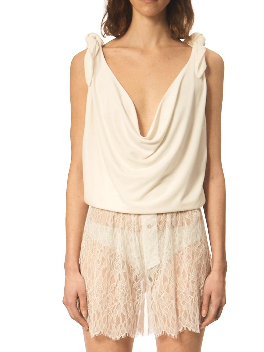 Womens The Fern Cowl Neck Top Product Image