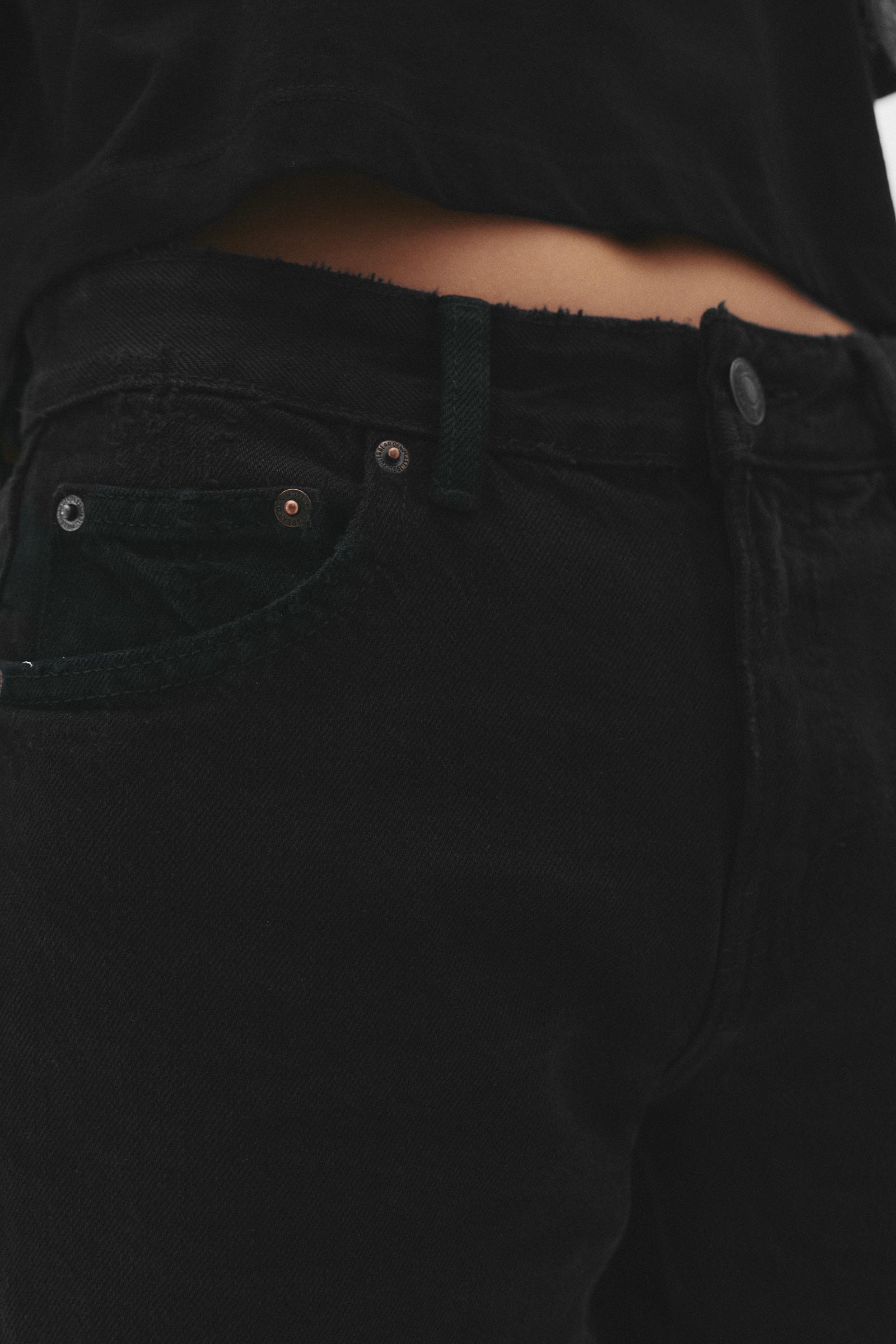 Mid-rise straight-leg jeans Product Image