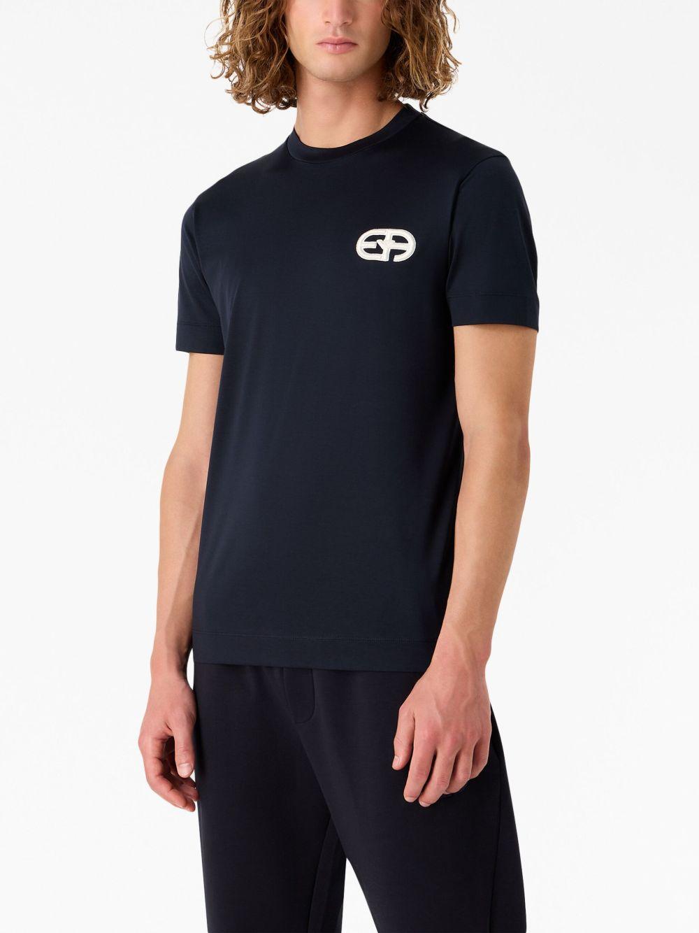 logo-patch jersey T-shirt Product Image