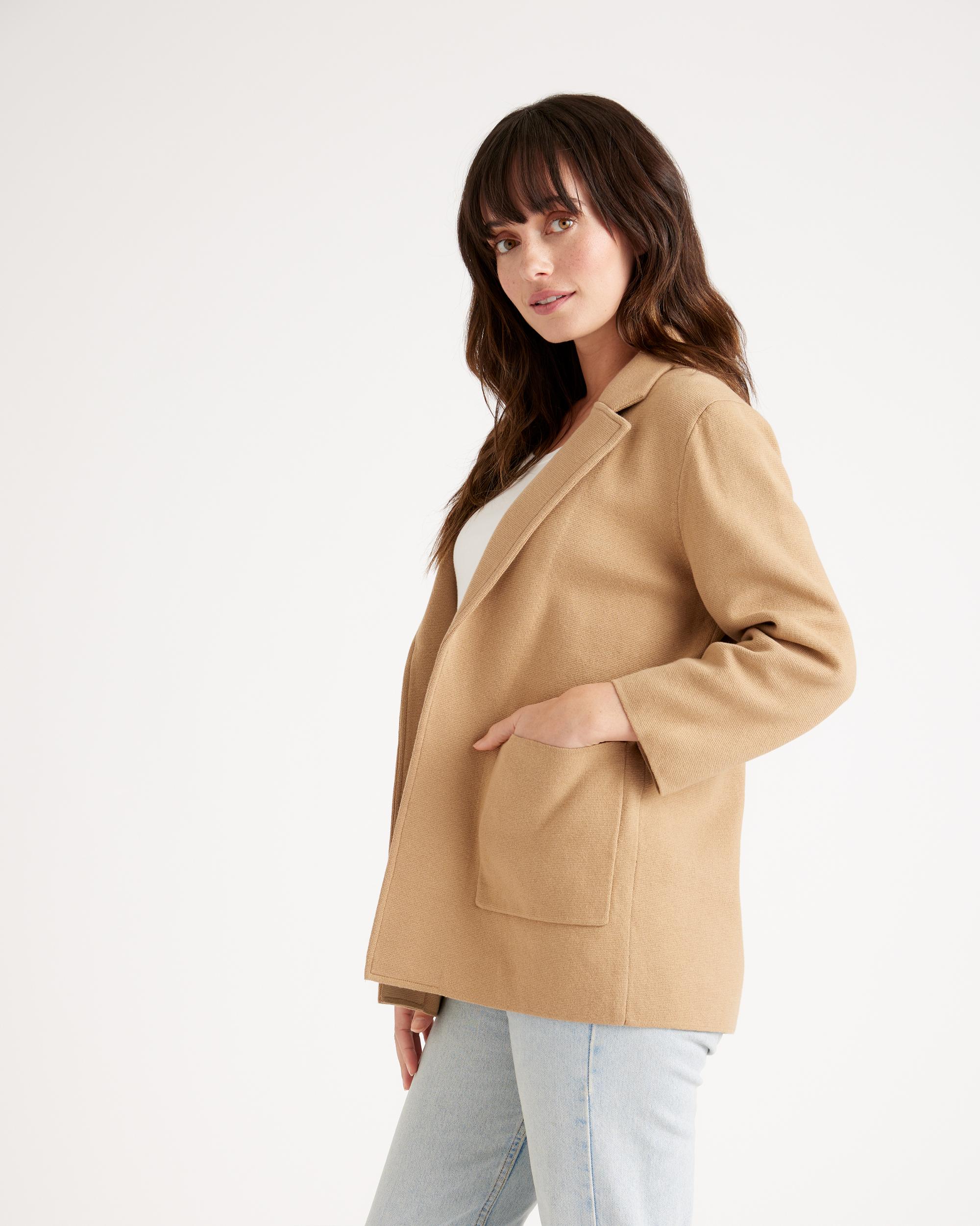 Quince | Women's Knit Blazer Organic Cotton Product Image