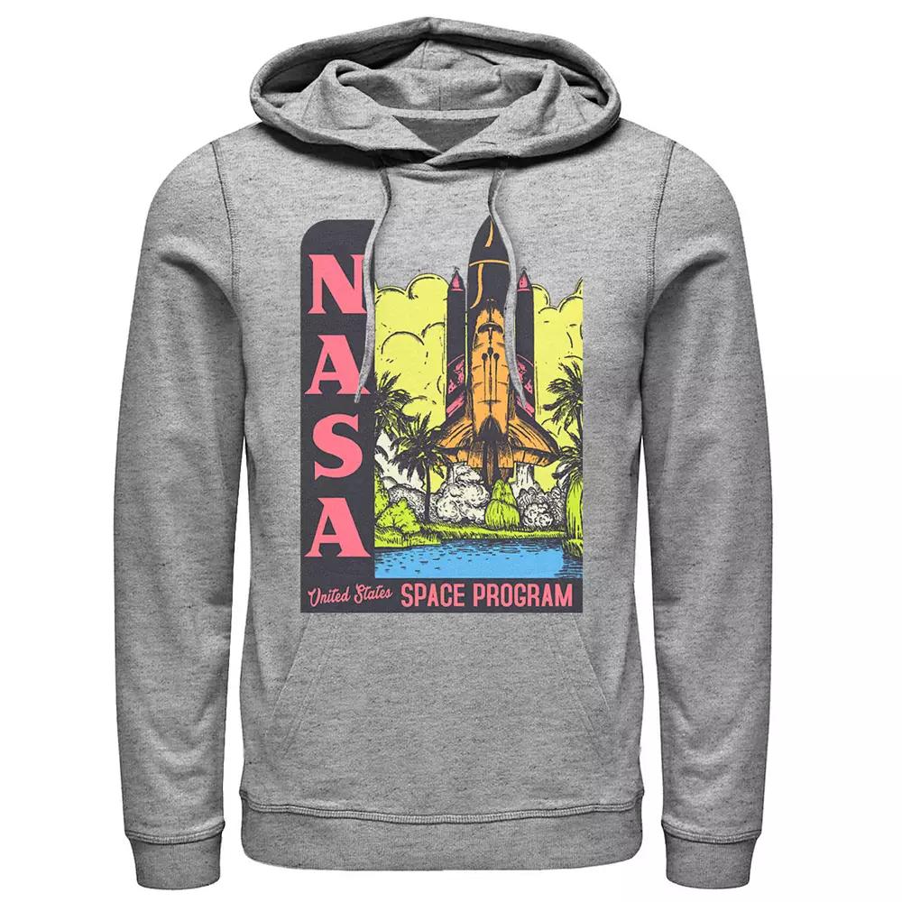Men's NASA Vintage Space Program Poster Hoodie,  Product Image