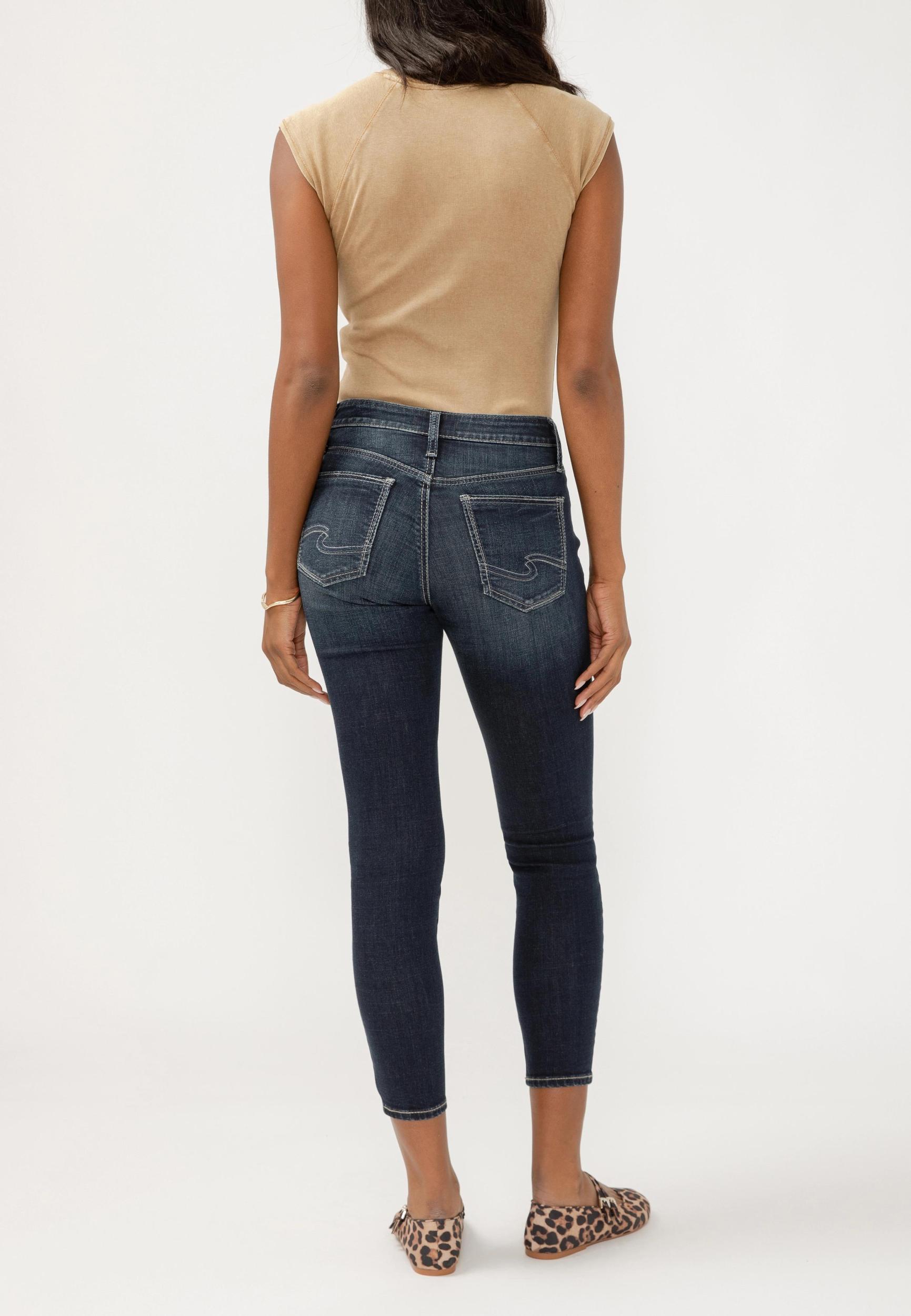 Silver Jeans Co.® Suki Curvy Mid Rise Luxe Stretch Ankle Skinny Jean Product Image
