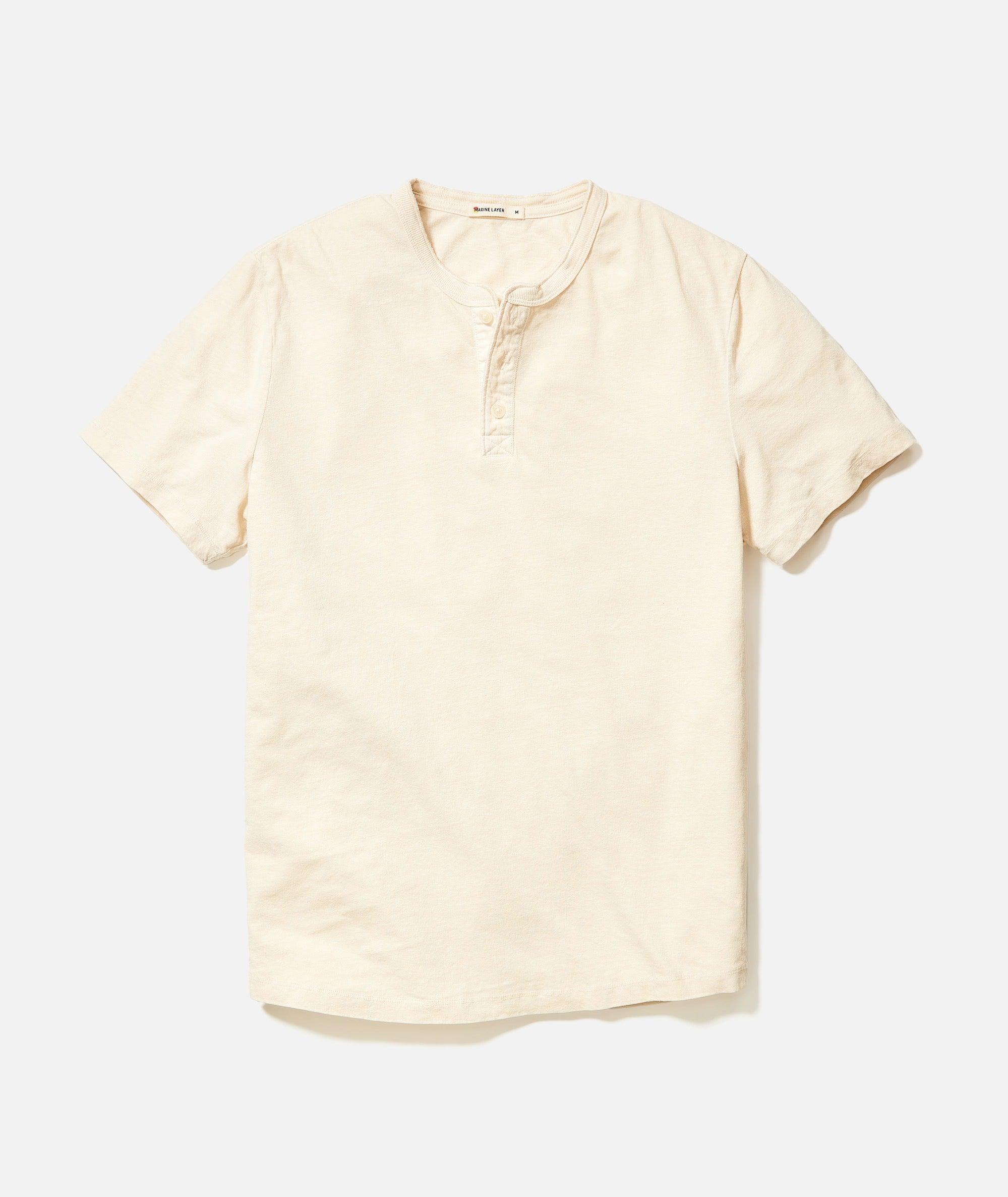 Relaxed Hemp Cotton Henley Product Image