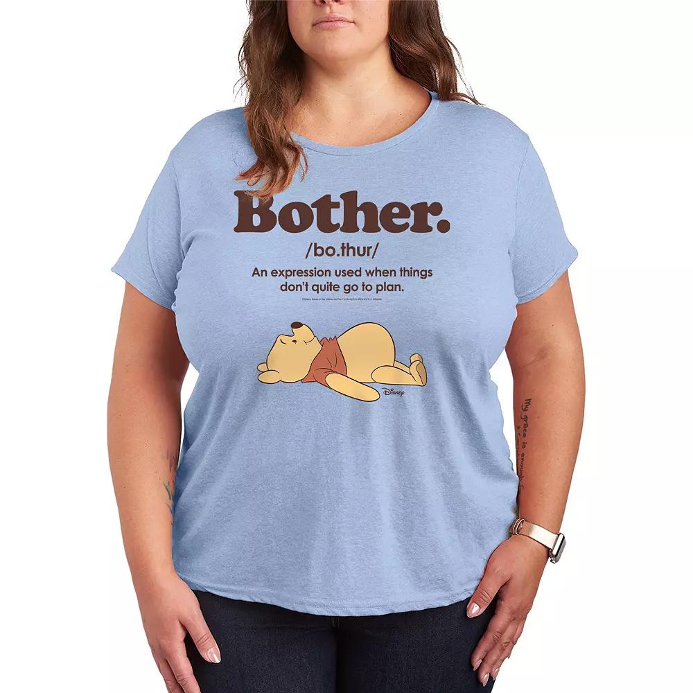 Disney's Winnie The Pooh Plus Bother Graphic Tee, Women's,  Product Image