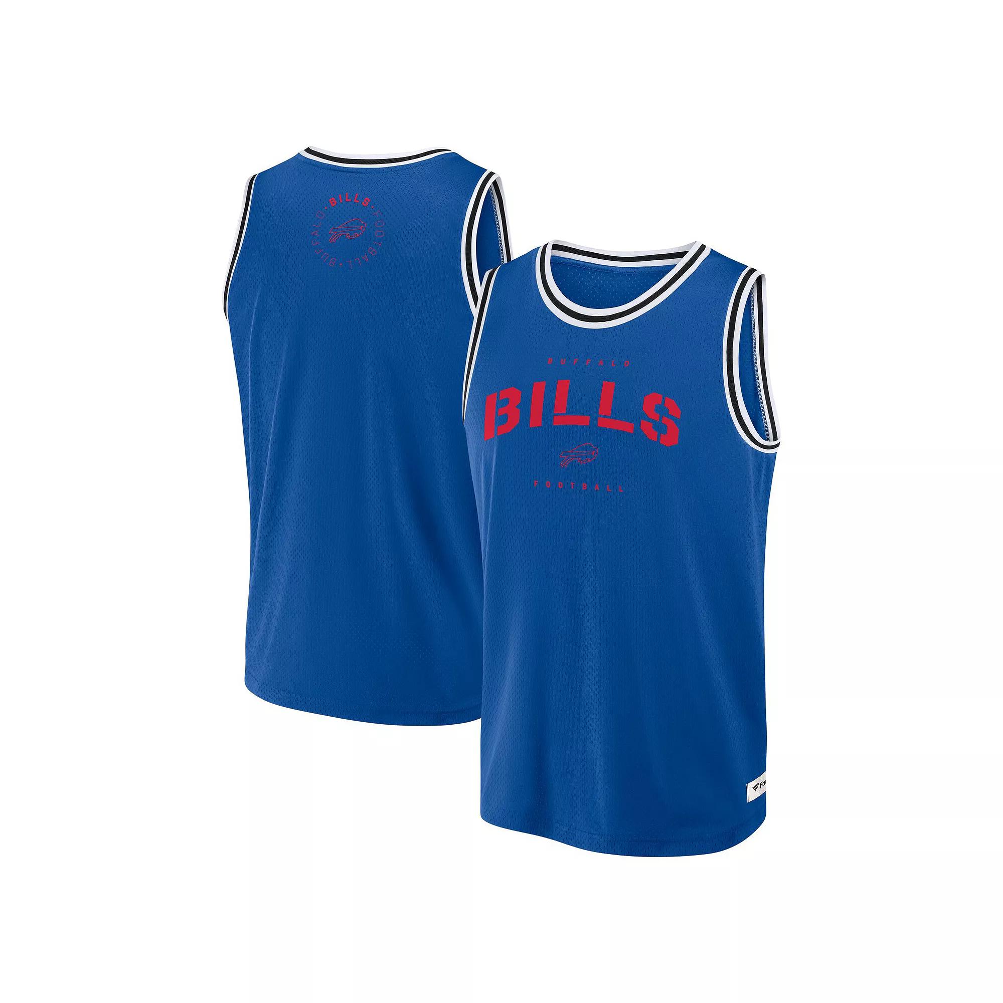 Men's Fanatics Royal New York Giants Elements Future Ground Jersey Tank Top,  Product Image