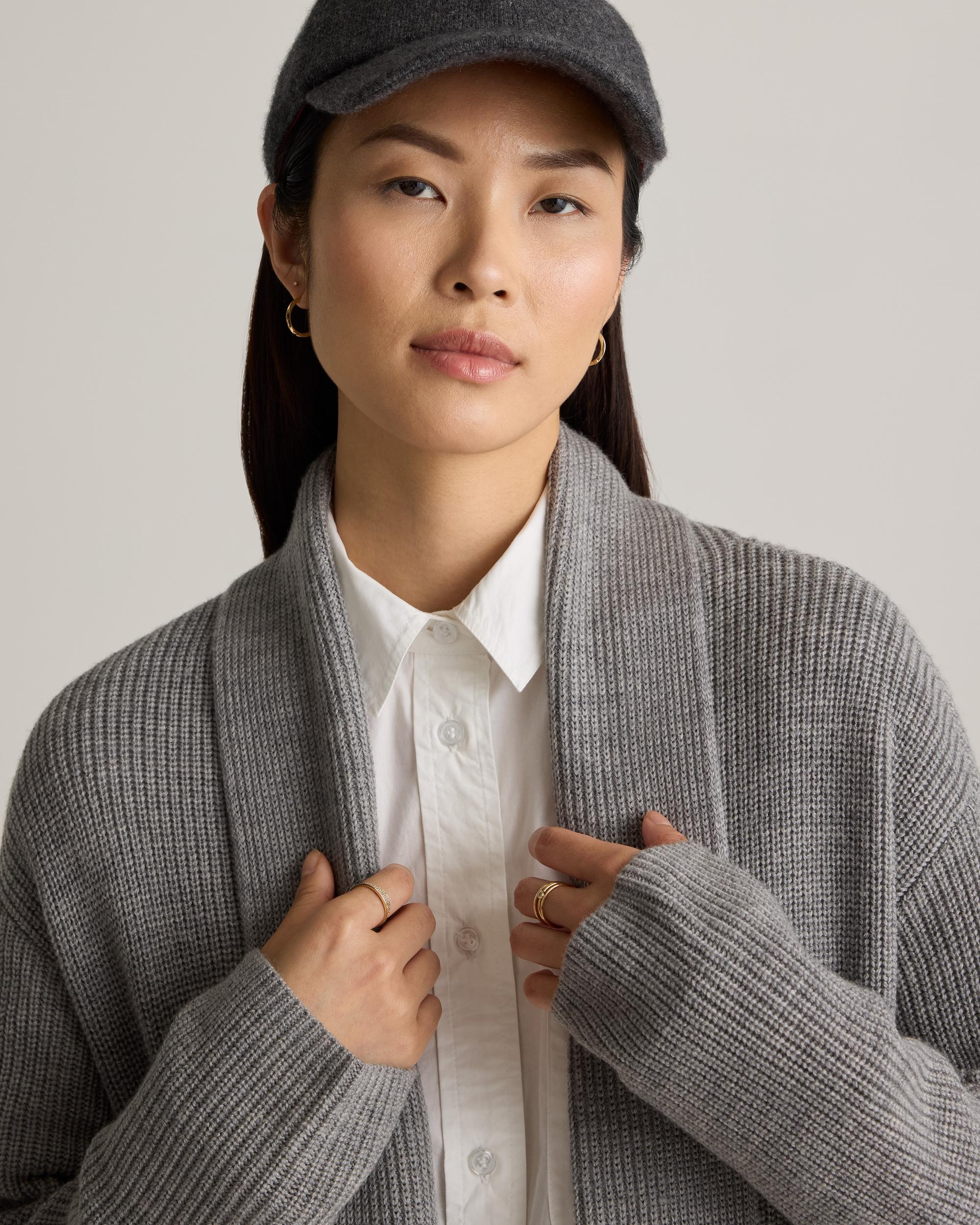 Quince | Women's Australian Merino Wool Duster Cardigan Sweater Product Image