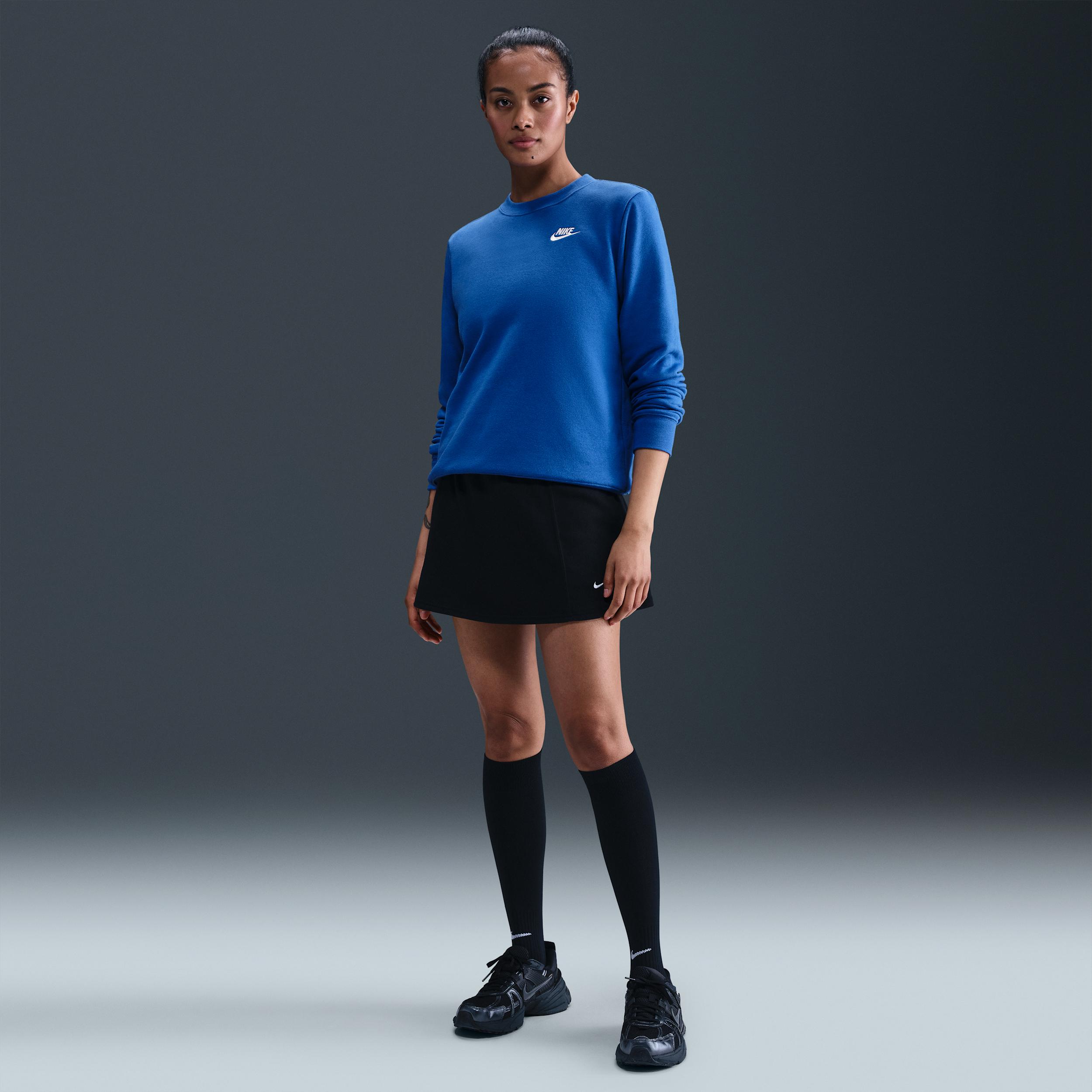 Women's Nike Sportswear Club Fleece Crew-Neck Sweatshirt Product Image