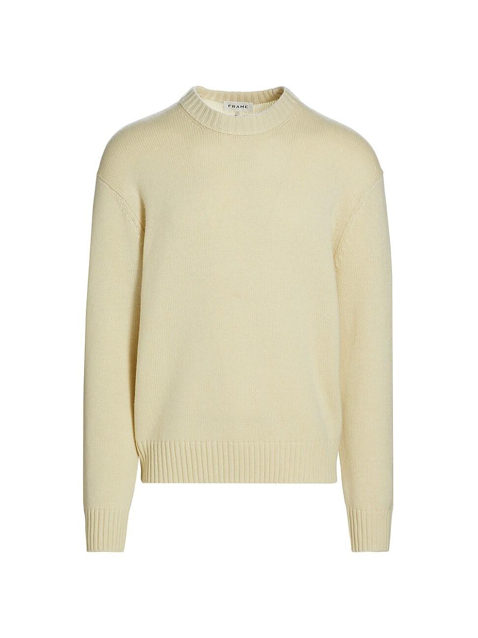 Mens Wool-Cashmere Crew Sweater Product Image