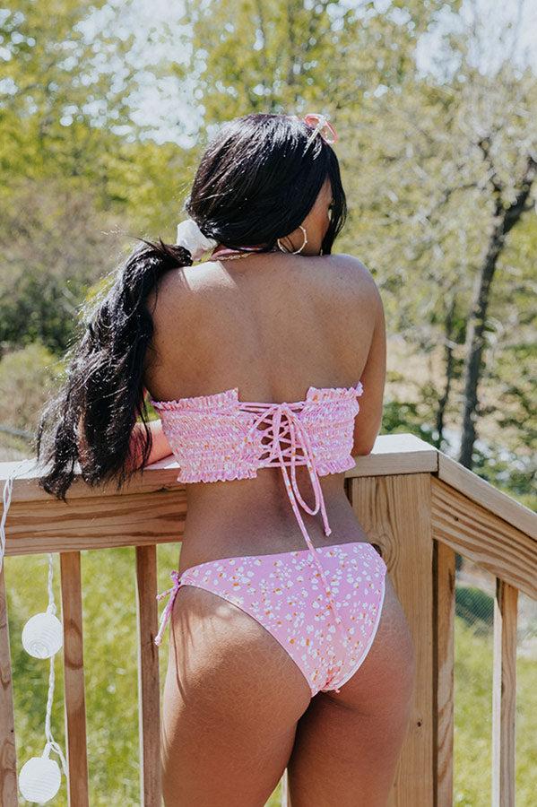 Padre Island Bikini Bottoms in Pink Product Image