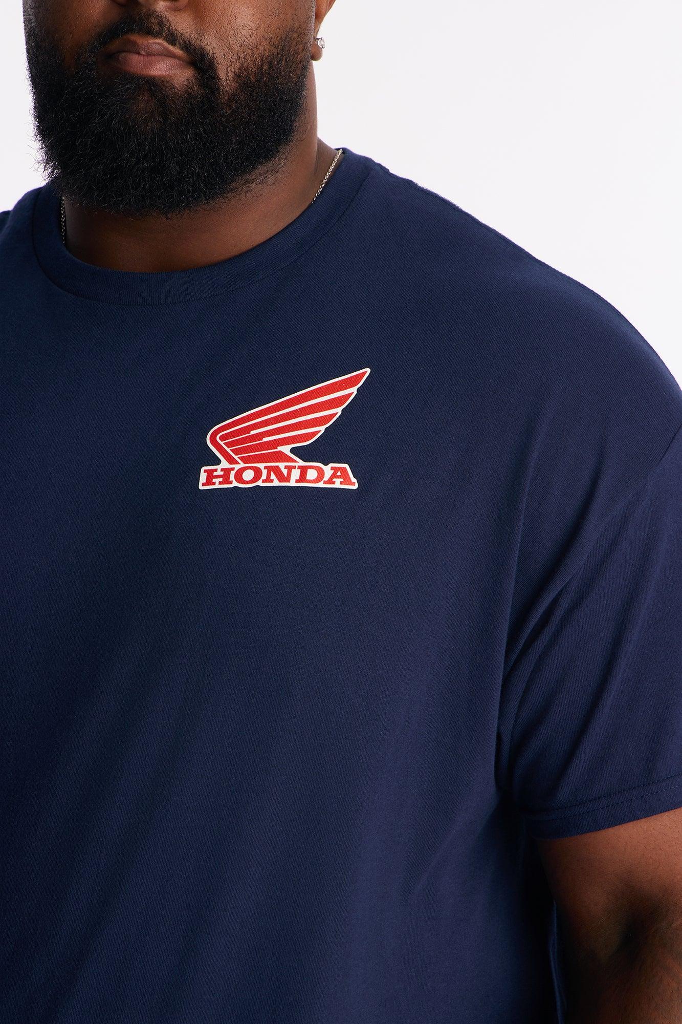 Honda SuperCub Short Sleeve Tee - Navy Product Image