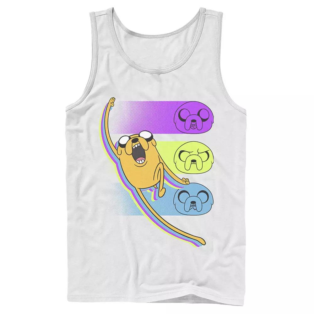 Men's Cartoon Network Adventure Time Jake Emotions Tank Top,  Product Image