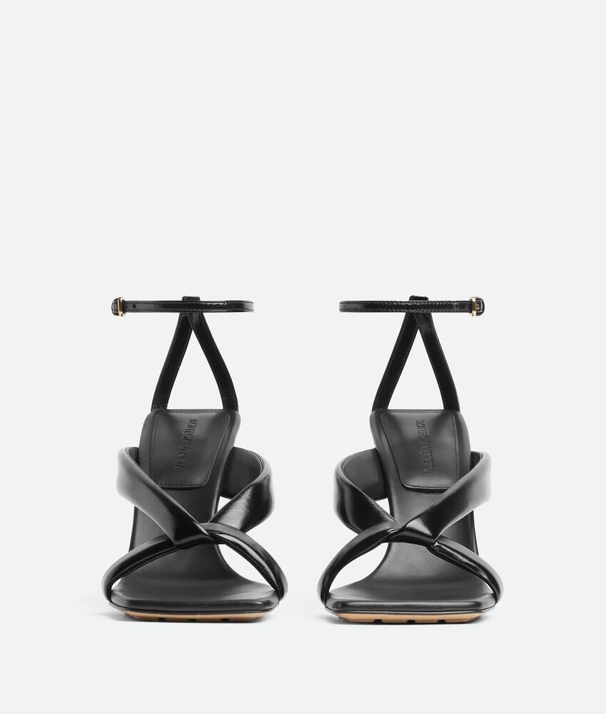 Women's Riva Strap Sandal in Black Product Image