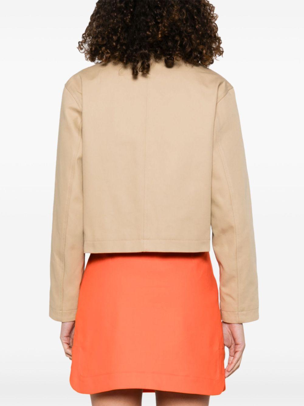 cropped shirt jacket Product Image