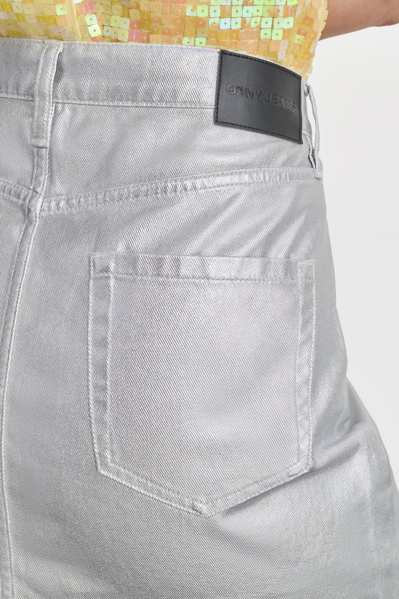HIGH WAIST DENIM SKIRT Product Image