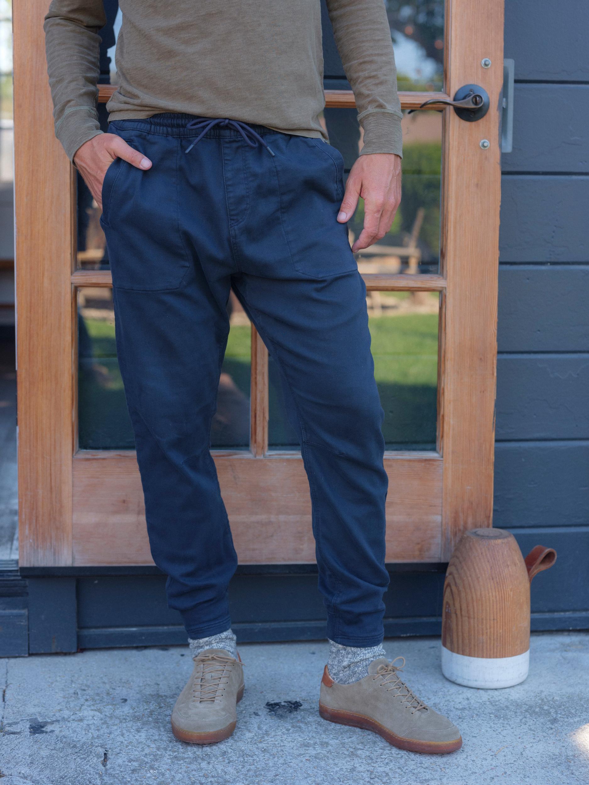 Hybrid Stretch Jogger - Graphite Blue Product Image