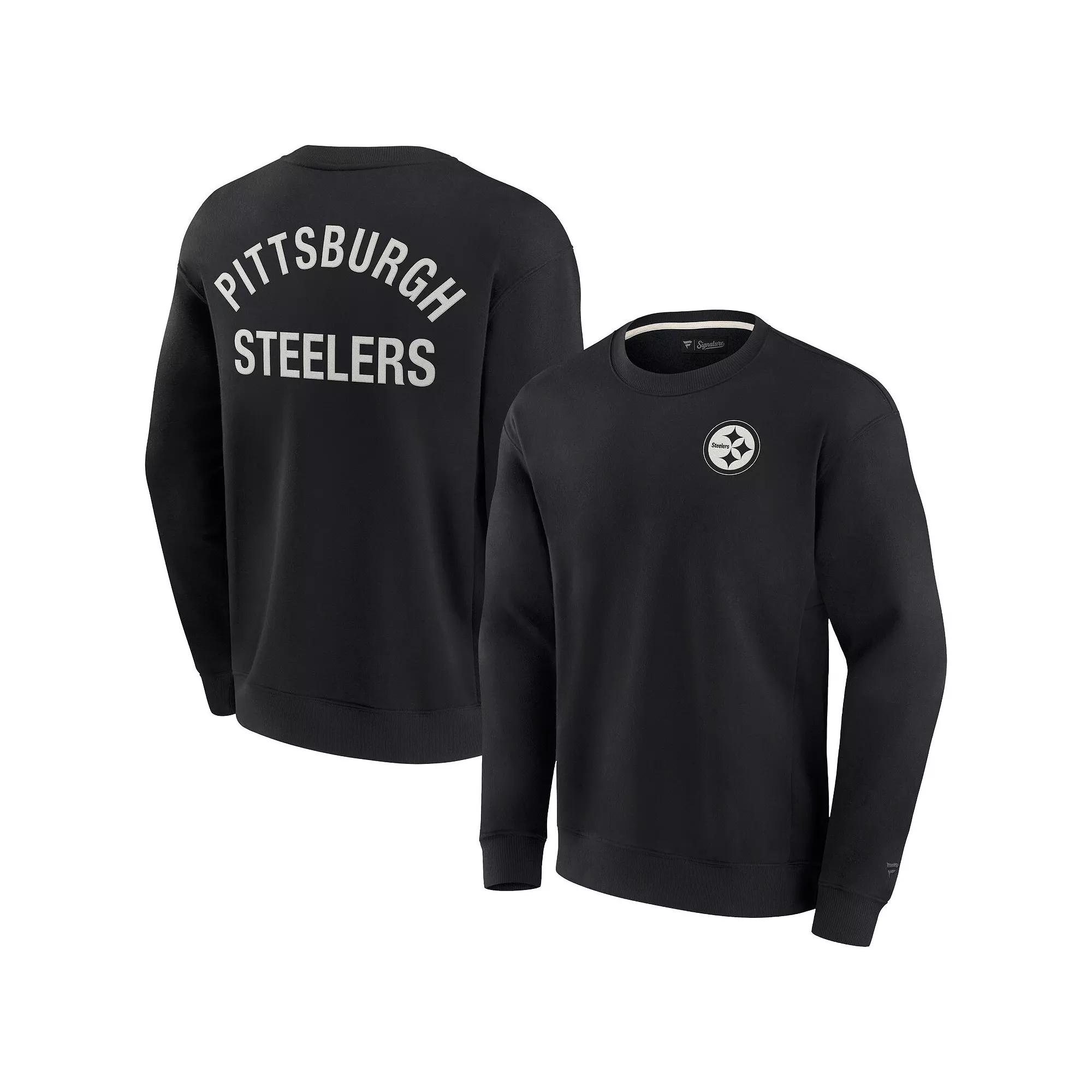 Unisex Fanatics Black Cincinnati Bengals Elements Super Soft Pullover Sweatshirt, Adult Unisex,  Product Image