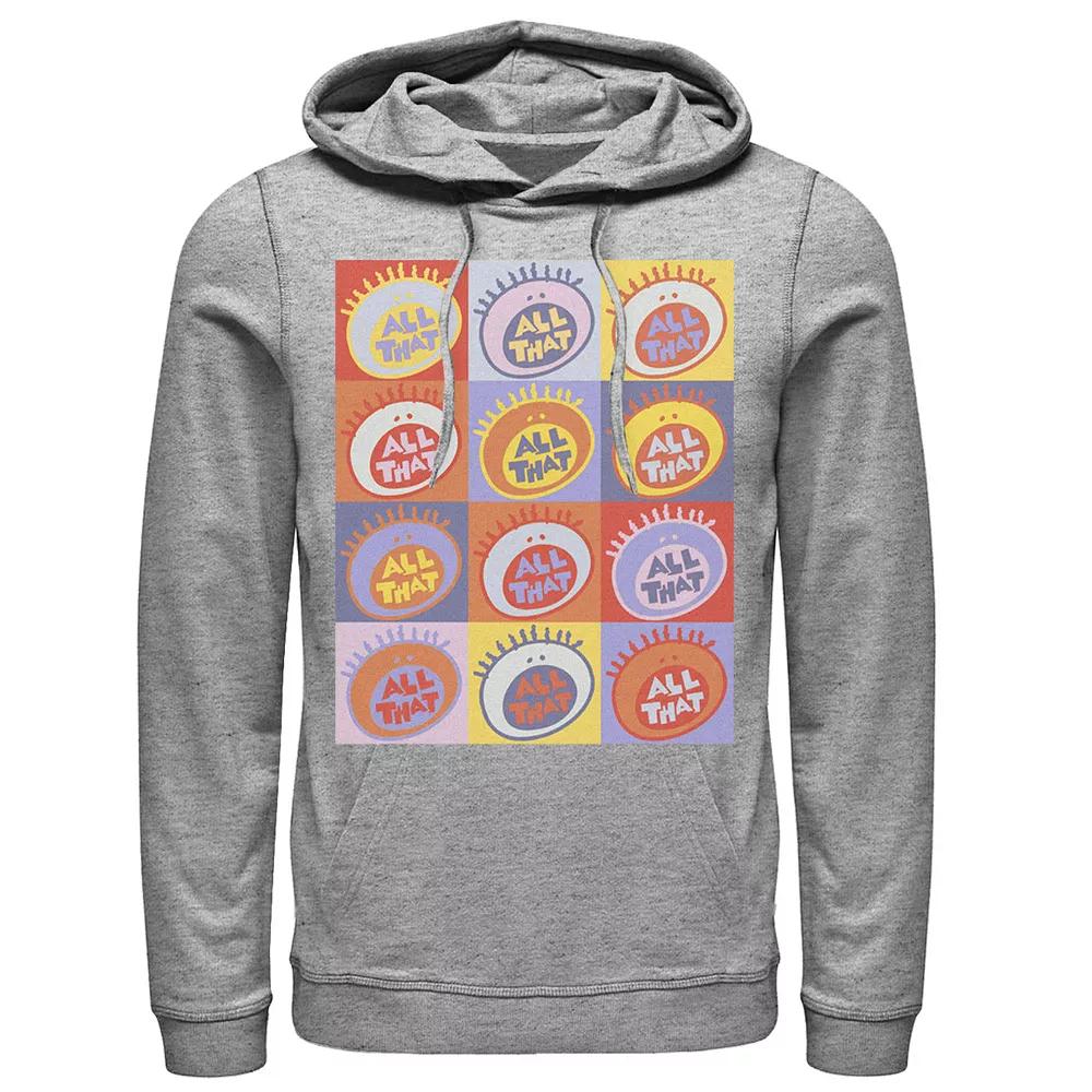 Men's Nickelodeon All That Classic Vintage Logo Panels Graphic Hoodie,  Product Image