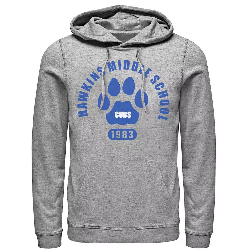 Men's Netflix Stranger Things Hawkins Middle School Cubs 1983 Hoodie,  Product Image