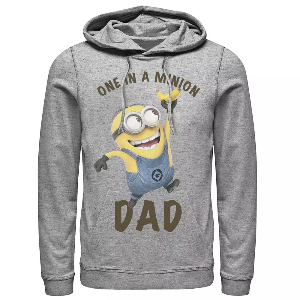 Men's Despicable Me Minions 'Tis The Season To Be Jolly Banana Hoodie,  Product Image
