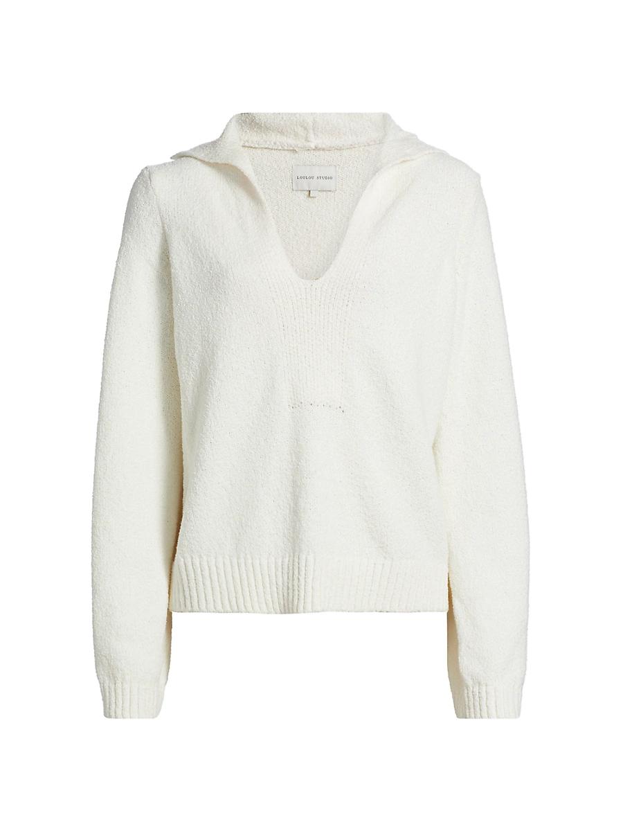 Womens Bahia V-Neck Sweater Product Image