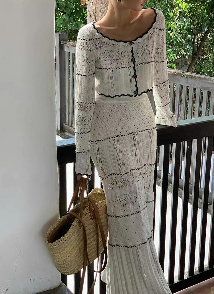 Clarissa Knit Maxi Skirt Product Image