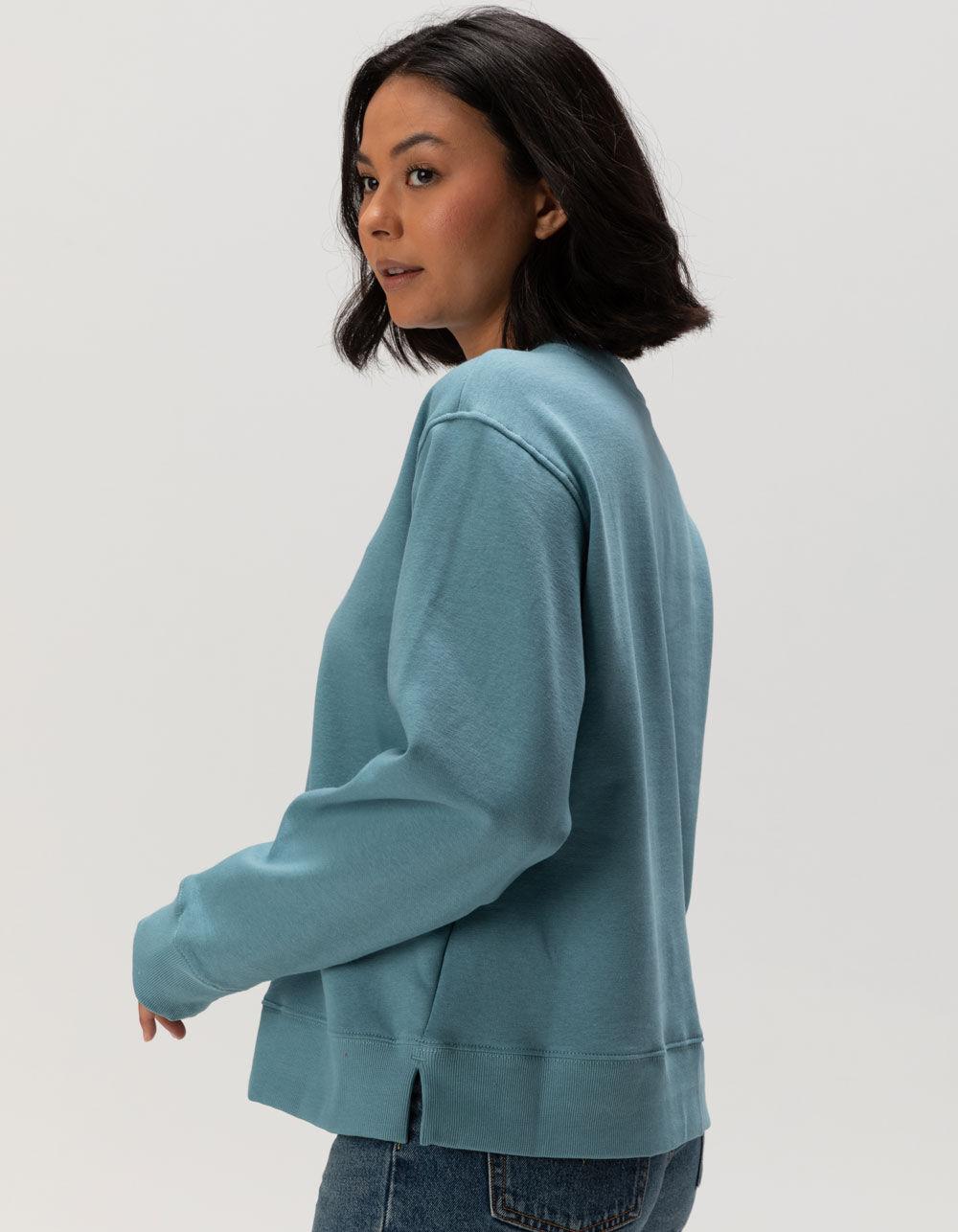 THE NORTH FACE Evolution Womens Crewneck Sweatshirt - CRIMSON Product Image