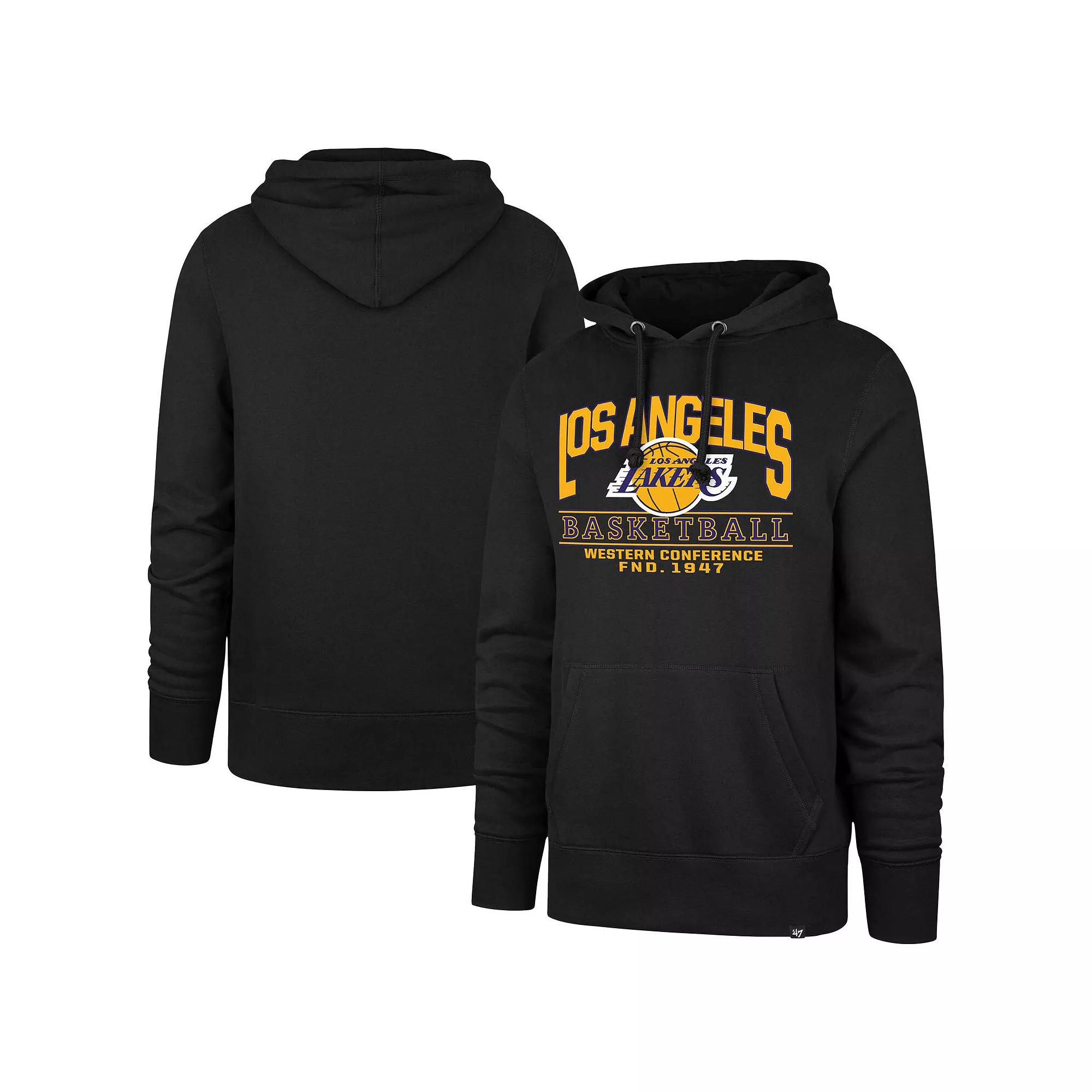 Unisex '47  Black Los Angeles Lakers Good Call Headline Pullover Hoodie, Men's, Size: Medium Product Image
