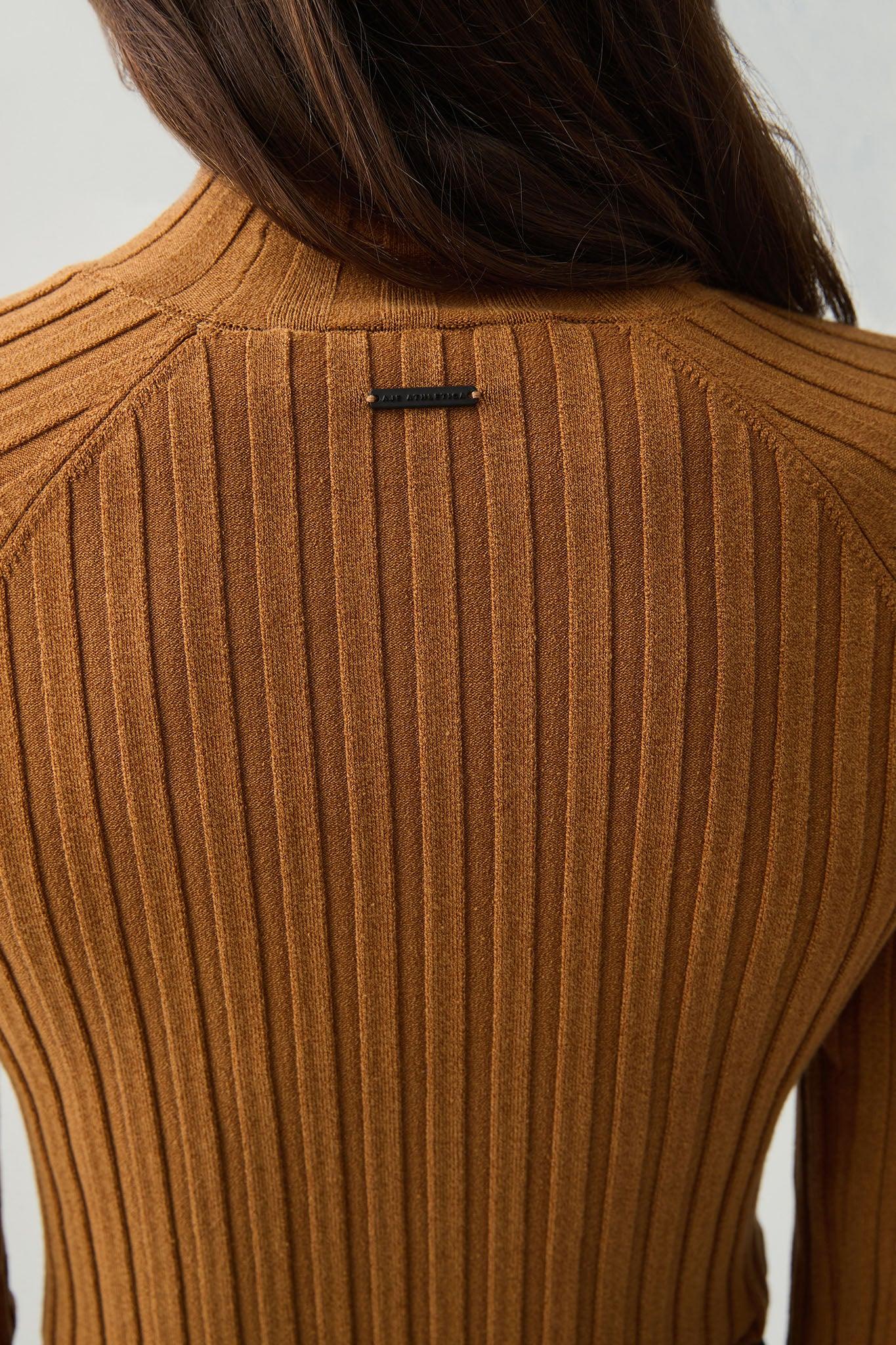 Ribbed Raglan Long Sleeve Top 460 Product Image