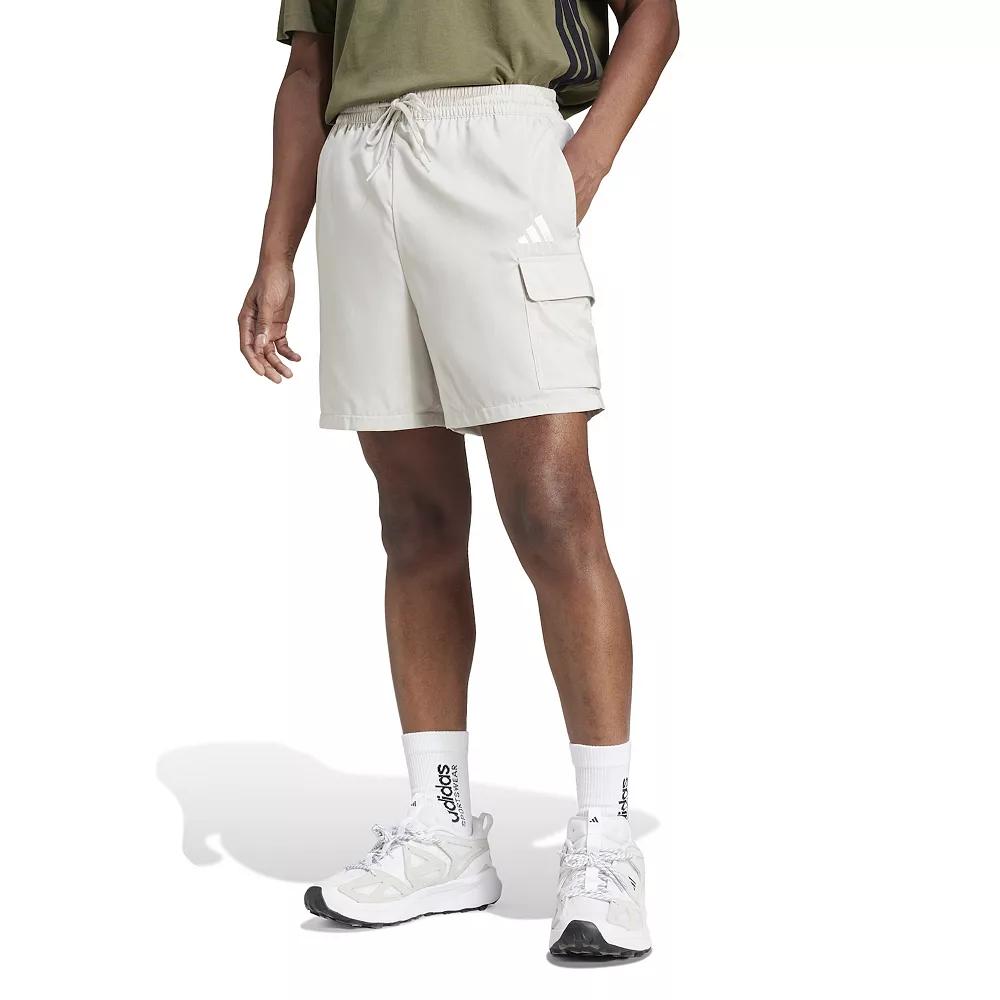 Big & Tall adidas Essentials Small Logo Sportswear Cargo Shorts, Men's,  Product Image